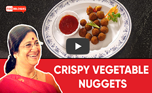 crispy veg nuggets