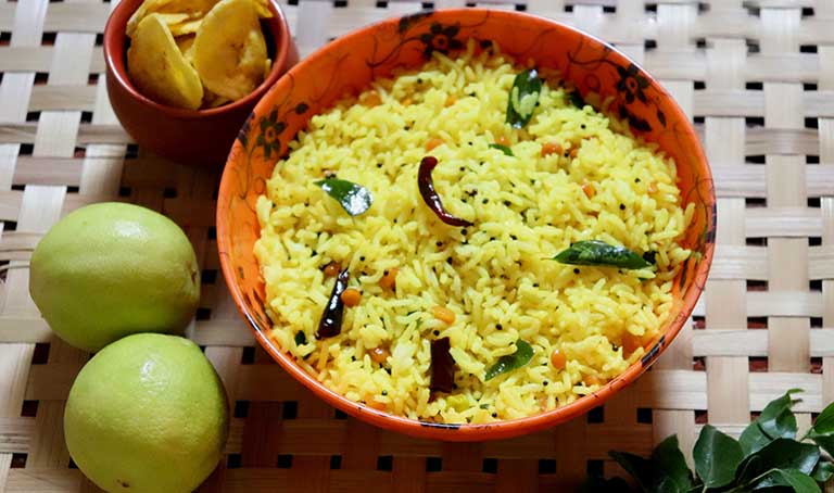 Lemon Rice/ Elumichai Saadam