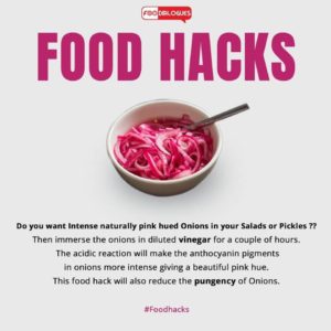 pink onion hacks
