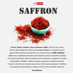 saffron history